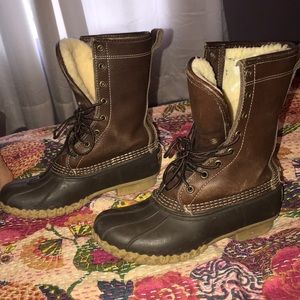 L.L. Bean duck boots
